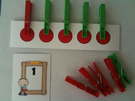 Classroom Freebies Too Clothespin Counting