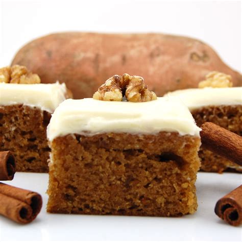 Sweet Potato Bars With Cream Cheese Frosting Recipe Sweet Potato