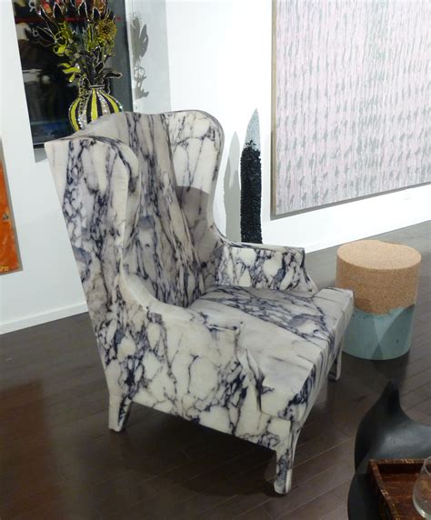 Upholstered Chair That Looks Like Marble The Worley Gig