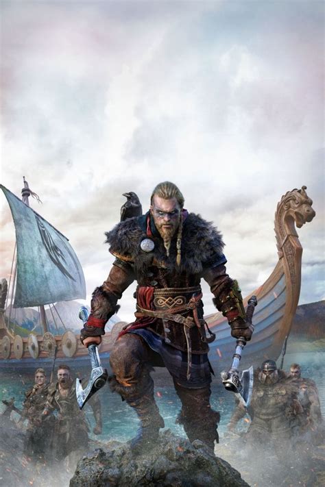 Assassins Creed Valhalla Viking Raider 640x960 Resolution Wallpaper