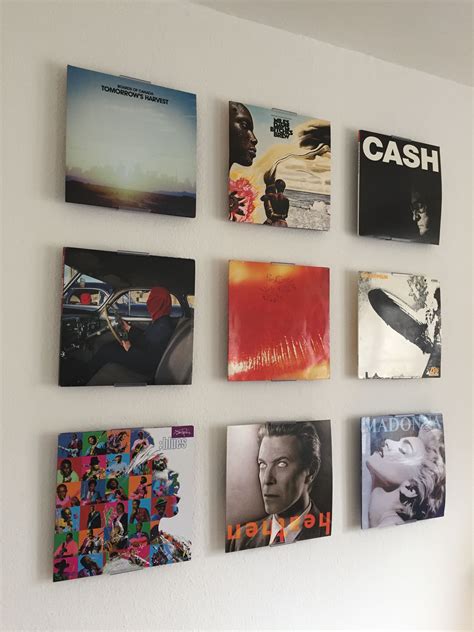 How To Display Vinyl Records On Wall