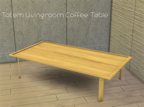The Sims Resource Nikadema Totem Coffee Table