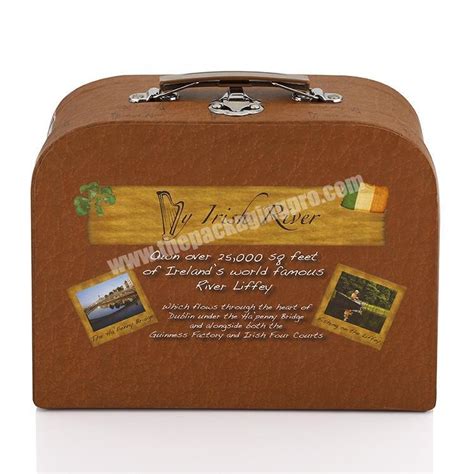 Wholesale Custom Cardboard Small Suitcase T Box