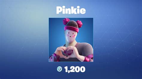 Pinkie Fortnite Outfitskin Youtube