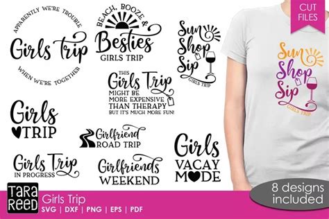 9 Girls Trip Svg Files Girls Trip Shirt Ideas Girls Trip Shirts