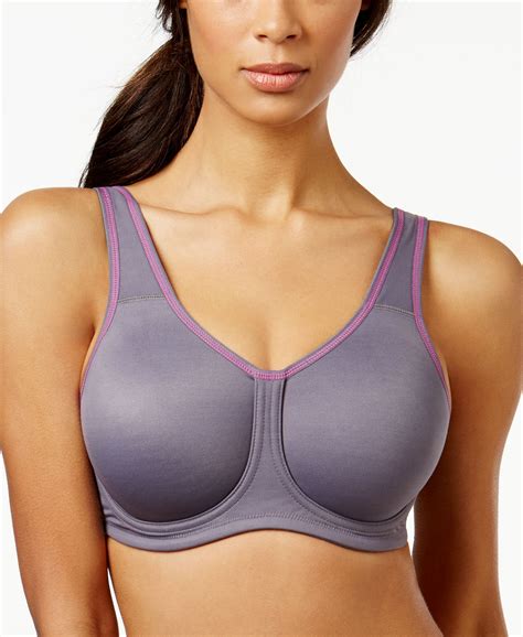 Designed To Withstand Medium To High Impact Workouts The Underwire Sports Bra By Wacoal Keeps
