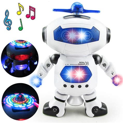 2021 Electronic Walking Dancing Smart Space Robot Kids Cool Astronaut