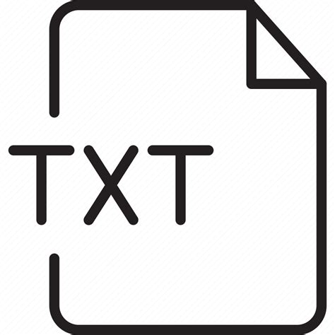 Document File Text Txt Txt File Icon Download On Iconfinder