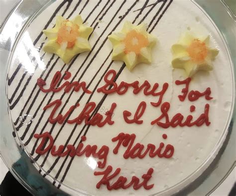 19 Apology Cakes That Will Make You Say I Need The Back Story
