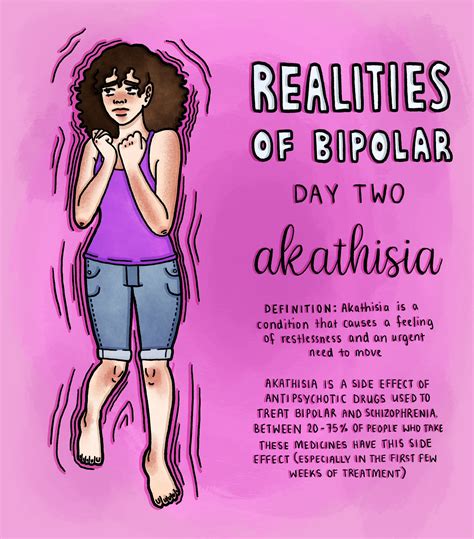 Akathisia is a movement disorder that makes it hard for you to stay still. Day two of my mini series, Akathisia. A bit of an obscure ...