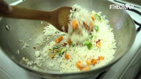 The Chop Up How To Make Fried Rice In Under One Minute