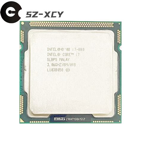 Intel Core I7 880 I7 880 3 067 Ghz Quad Core Eight Thread Cpu Processor