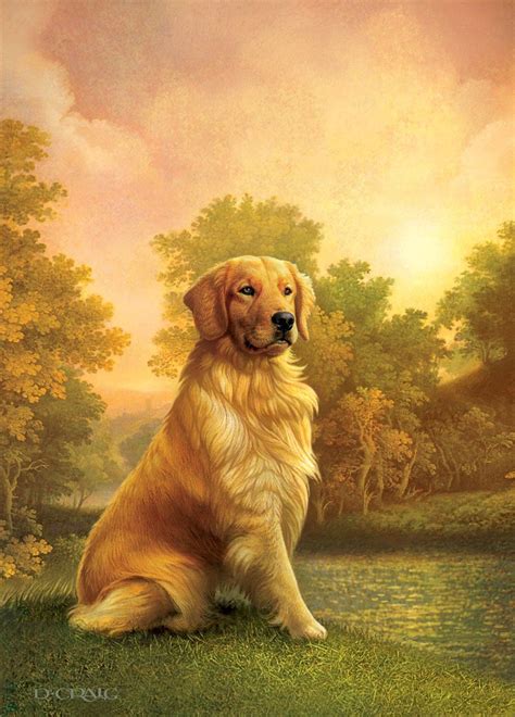The Best Painting A Golden Retriever Puppy Ideas Alexander James Freeman