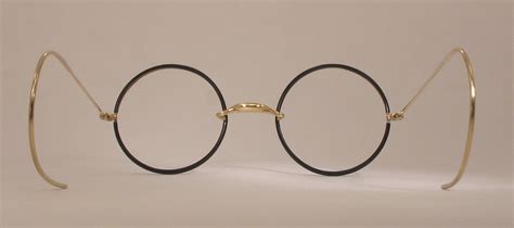 Optometrist Attic Ao 40 Gold Round Windsor Antique Eyeglasses