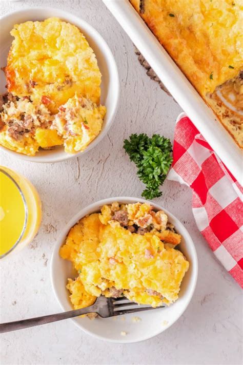 Bisquick Sausage Breakfast Casserole My Organized Chaos