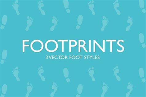 Footprints Footprint Article Design Business Card Logo