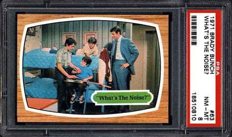 1971 Brady Bunch Whats The Noise Psa Cardfacts®
