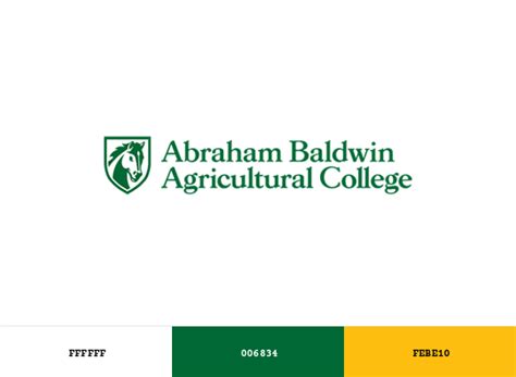 Abraham Baldwin Agricultural College Abac Brand Color Codes