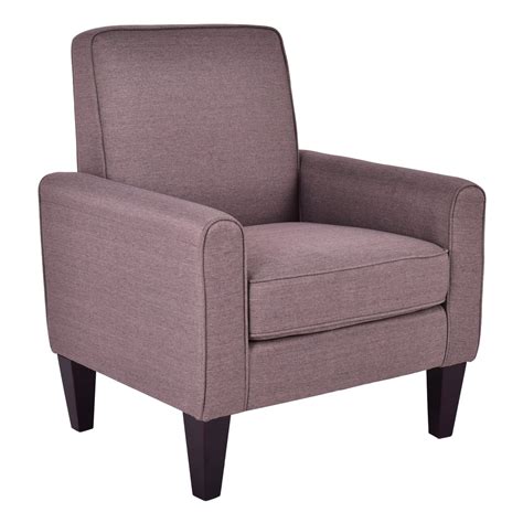 Giantex Modern Accent Arm Chair Single Sofa Linen Wooden Leisure Living