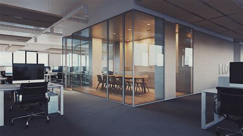 Office Interior On Behance