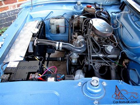 1969 Ford Capri Mk 1 Gt Blue Rare V4 Engine Free Road Tax
