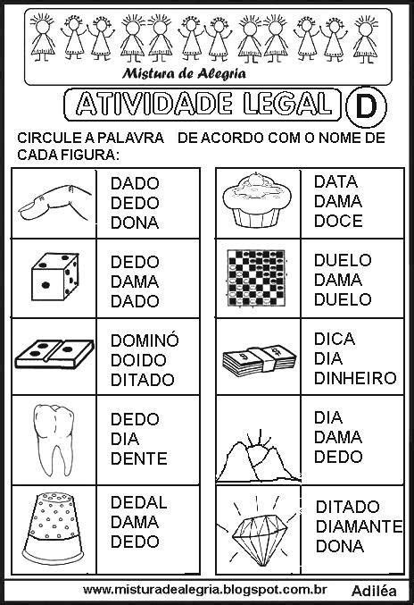 SequÊncia AlfabÉtica Atividades Avaliativas Imprimir E Colorir