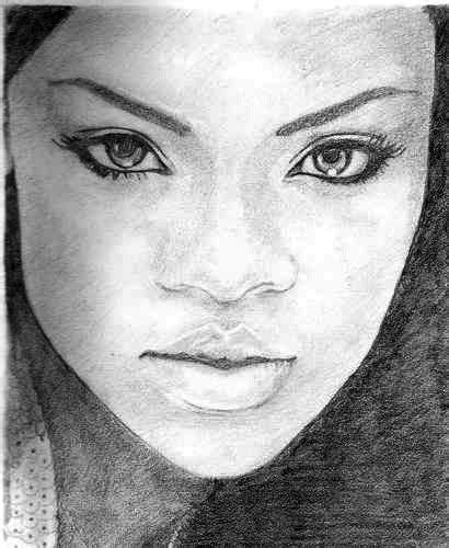 How can you draw realistic eyes all the time? Rihanna Pencil Drawing by leanne-27 on DeviantArt