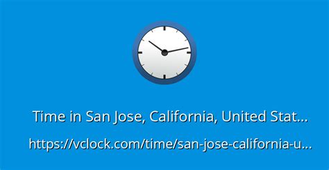 Pst is the abbreviation for referring to pacific standard time (north america). Time in San Jose, California, United States - vClock