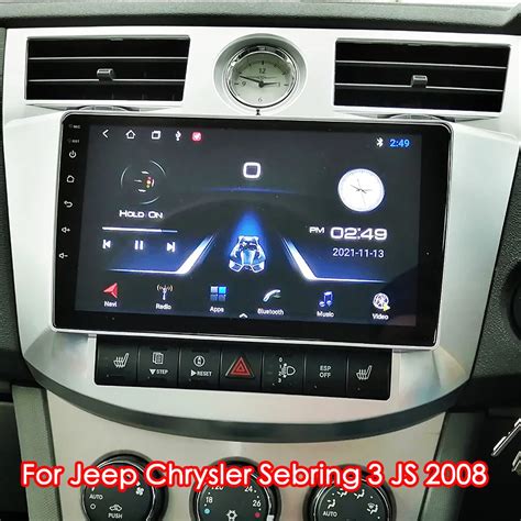 Android Stereo For 2007 2010 Chrysler Sebring 3 Js 2008 Car Multimedia