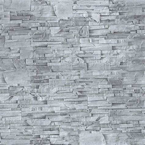 Grey Stone Brick Wall Pbr Texture