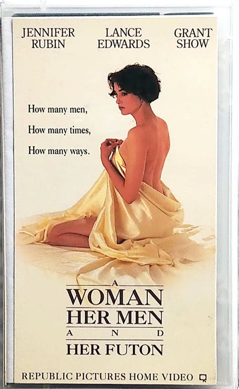 A Woman Her Men And Her Futon 1992 VHS Translucent Etsy