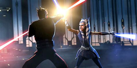 Ahsoka And Mauls Lightsaber Duel Is The Franchises Best Comics Unearthed