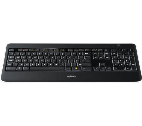 Buy Logitech K800 Illuminated Wireless Keyboard Black Free Delivery