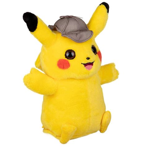 Pokémon Detective Pikachu Movie Interactive Talking Plush Toy