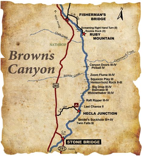 Browns Canyon Whitewater Rafting Journey Quest