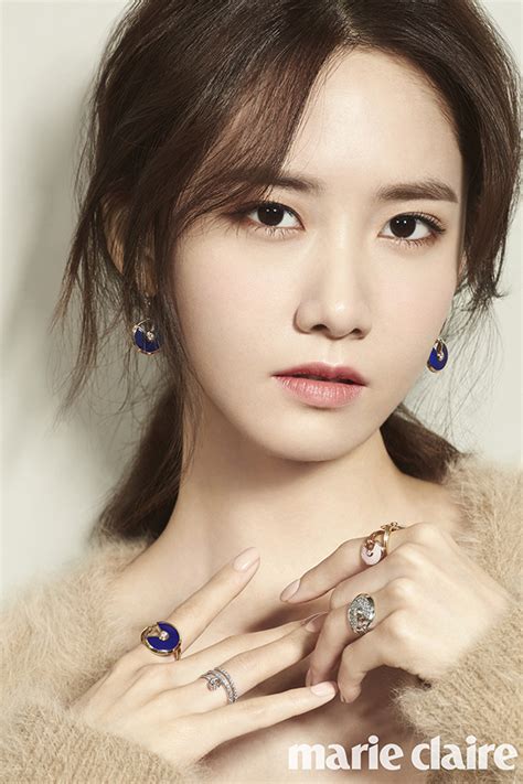Girls Generations Yoona Is An Elegant Fall Beauty For Marie Claire