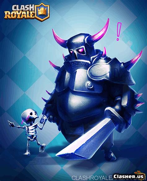 Pekka And Skeleton There Clash Royale Wallpapers