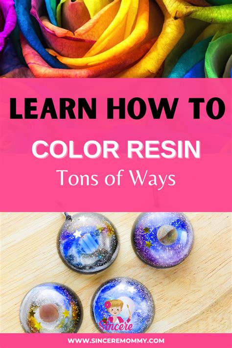 Learn How To Color Resin Tons Of Ways How To Color Resin Resin