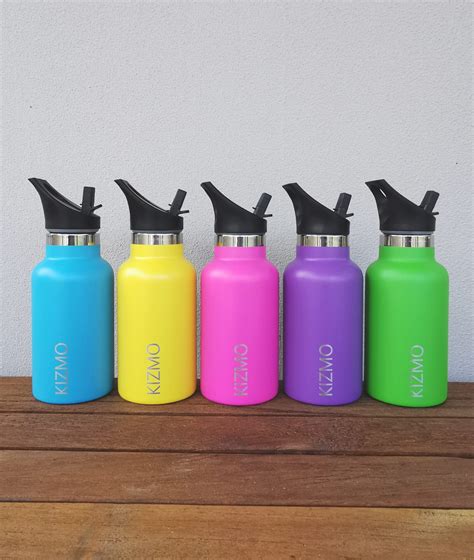 Stainless Steel Double Wall Insulated Water Bottle 350ml Kizmo