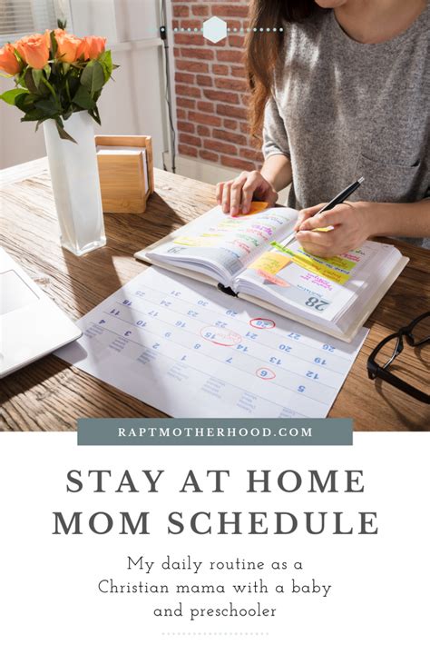 Stay At Home Mom Schedule For A Christian Mom The Mundane Moments