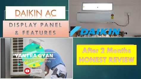 DAIKIN MTKM50UV AFTER 2 MONTHS REVIEW MODEL 2024 DISPLAY PANEL