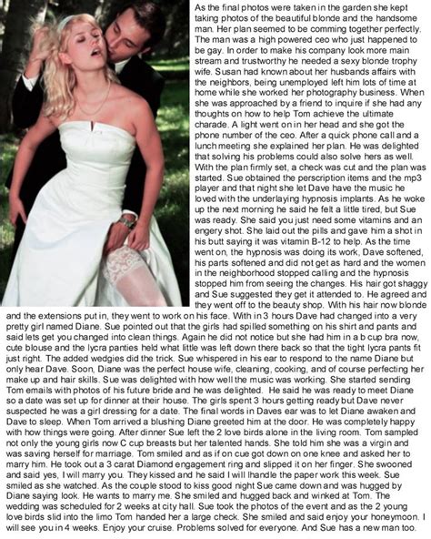 Diane S Caps Wedding Captions Beautiful Blonde One Shoulder Wedding