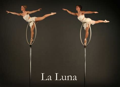La Luna Freestanding Beautiful Aerial Ballet Cabaret Or Ambient