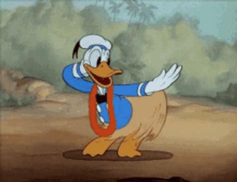 Donald Duck Hawaiian Dance 