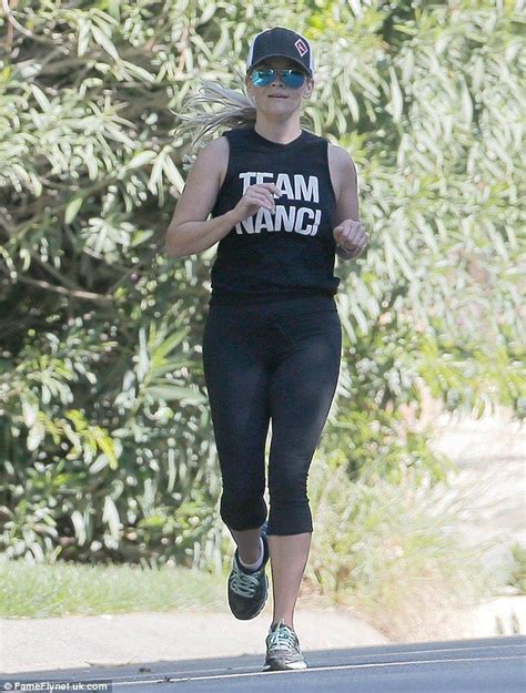 reese witherspoon flaunts her toned curves in skintight workout gear reese witherspoon reese