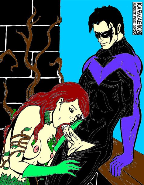 Rule Batman Series Dc Dick Grayson Female Human Karmagik Male Nightwing Poison Ivy