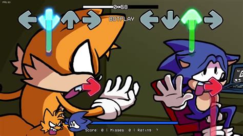 Friday Night Funkin Tails Caught Sonic Caught Vs Sonic The Hedgehog