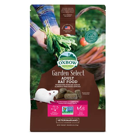 Where do rats live in the garden, you may ask. Oxbow Garden Select Fortified Food for Rats | Petco