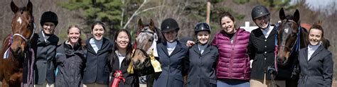 Trail Bowdoin College Equestrian Team