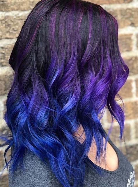 Then over black hair with a permanent blue/black or blackcurrant (you can find them everywhere and. Best blue hair color ideas for bold and fashionable ladies ...